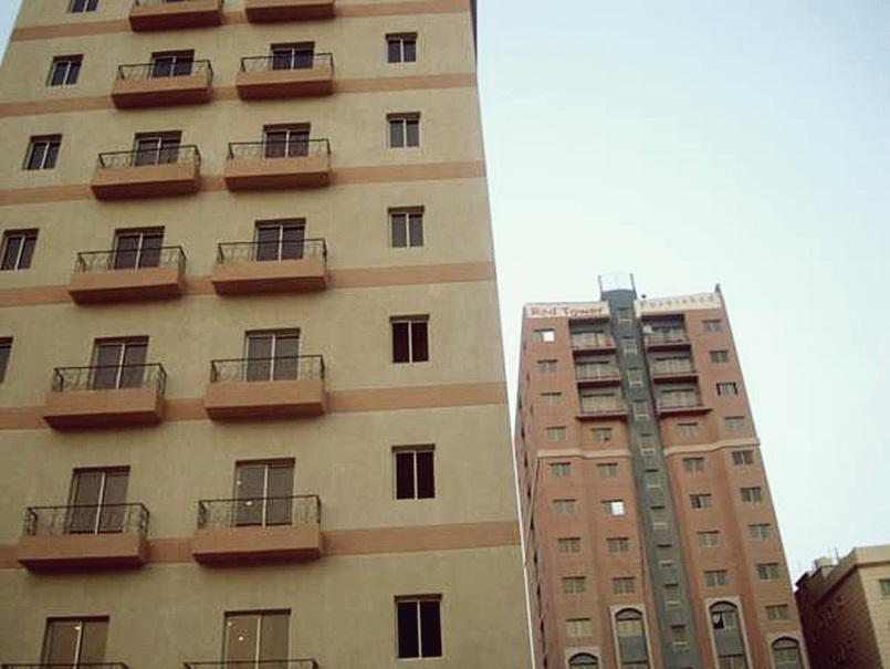 Red Tower Furnished Apartments Mahboula Exterior foto